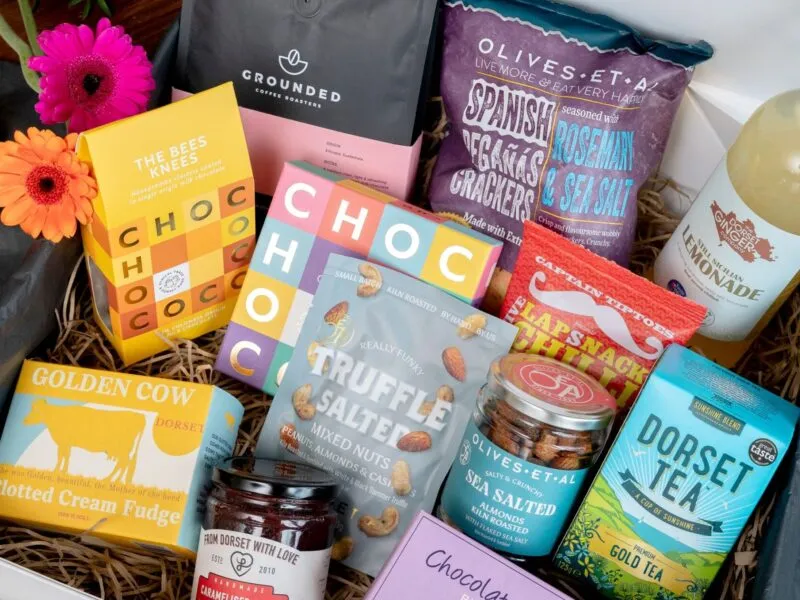 Dorset Box packed with Dorset prodcucers Dorset Box packed with Dorset prodcucers